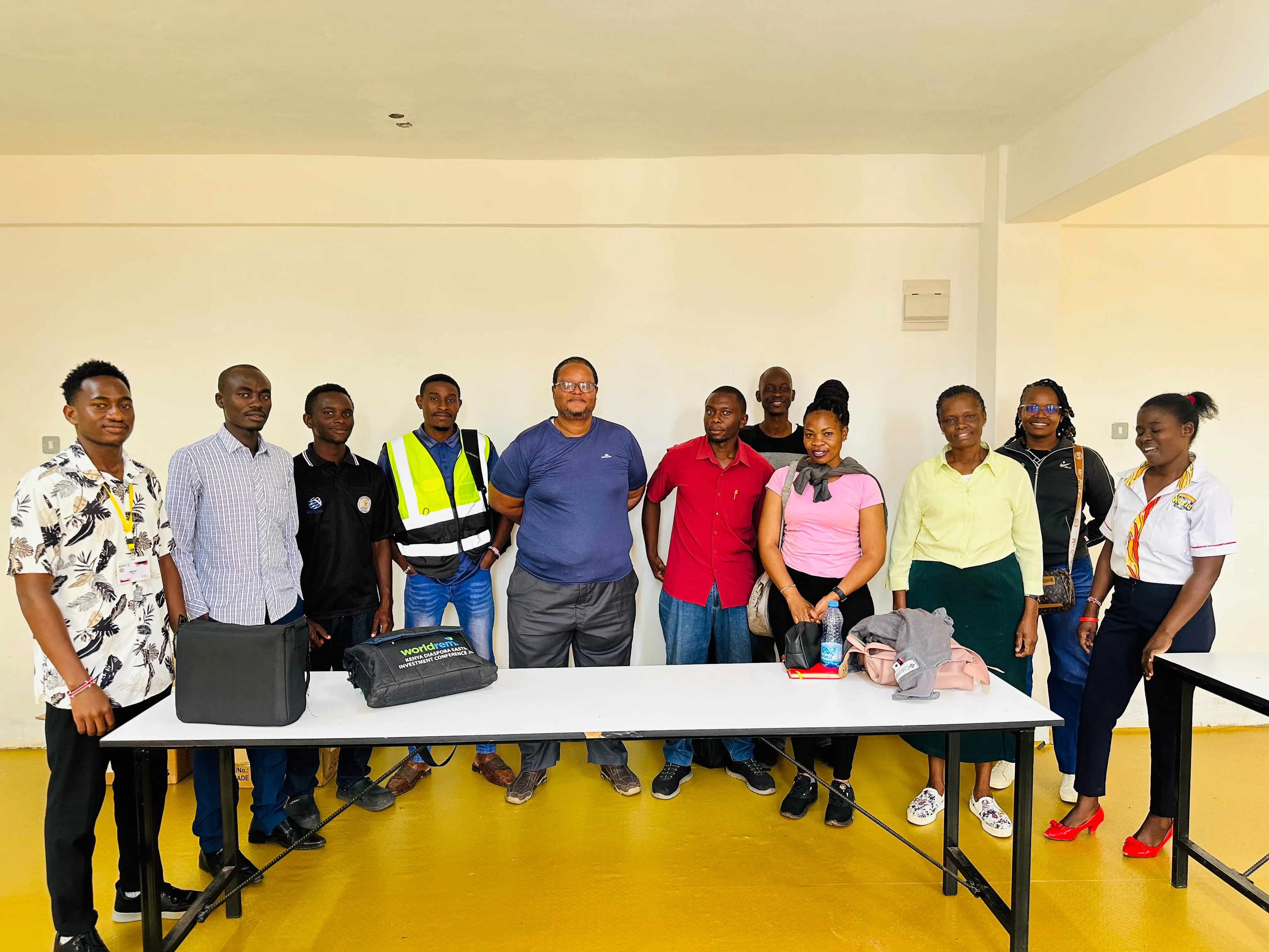 Participants gathered for a dSchool learning event